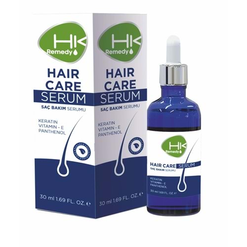 HK HAIR CARE SERUM ( SAÇ BAKIM SERUMU KERATİN & VİT. - E & PANTHENOL / 30 ML )
