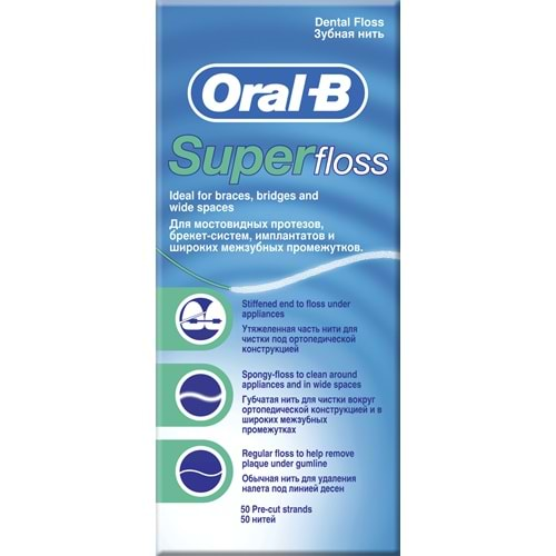 ORAL-B DİŞ İPİ SUPERFLOSS