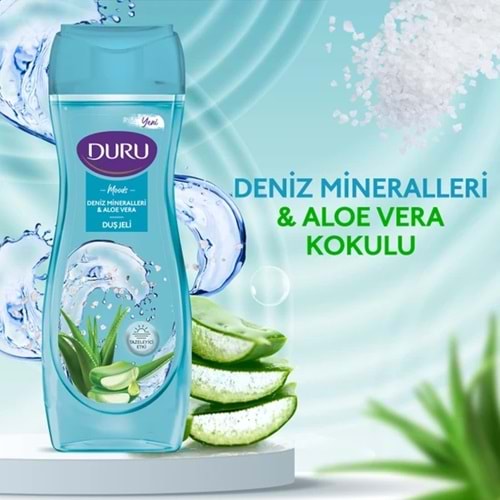 DURU DUŞ JELİ (DENİZ MİNERALLERİ & ALOE VERA ) 450 ML