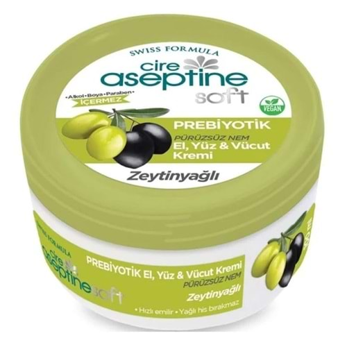 CİRE ASEPTİNE SOFT (EL, YÜZ & VÜCUT KREMİ/ ZEYTİNYAĞLI) 100 ML