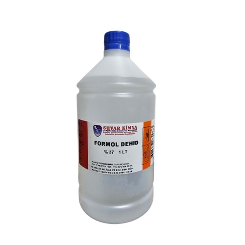 SUVAR FORMOL DEHID (FORMALDEHİT) 1 LİTRE