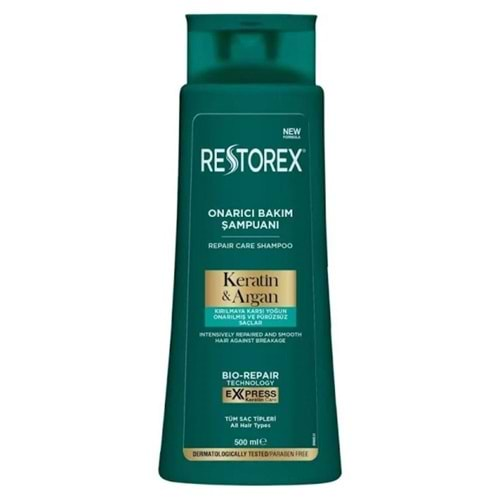 RESTOREX KERATİN ARGAN 500 ML ŞAMPUAN