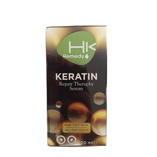 HK REMEDY SAÇ BAKIM YAĞI 100 ML KERATİN