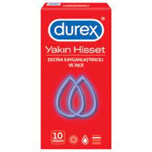 DUREX PREZERVATİF YAKIN HİSSET 8 Lİ (EKSTRA İNCE)