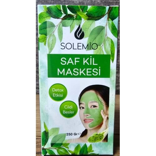 SOLEMİO SAF KİL MASKESİ 250 GR