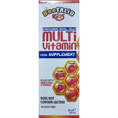 BEETALİS KİDS MULTİVİTAMİN 150 ML