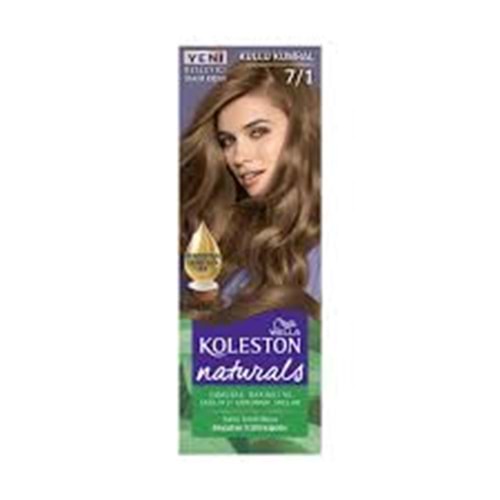 KOLESTON NATURALS SAÇ BOYASI (KÜLLÜ KUMRAL 7/1)