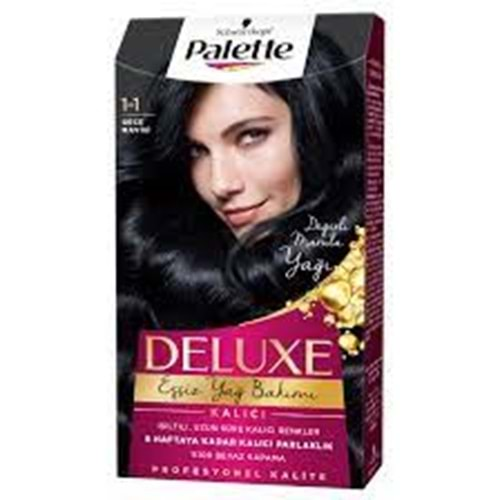 PALETTE DELUXE GECE MAVİSİ 1-1 SAÇ BOYASI