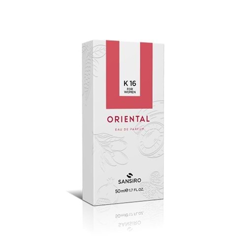 SANSİRO PARFÜM FOR WOMEN K 16 50 ML