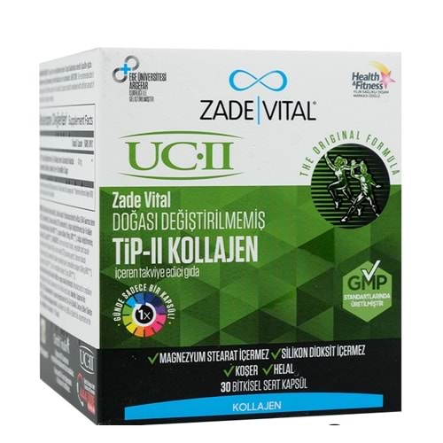 ZADE VİTAL TİP-II KOLLAJEN 30 KAPSÜL