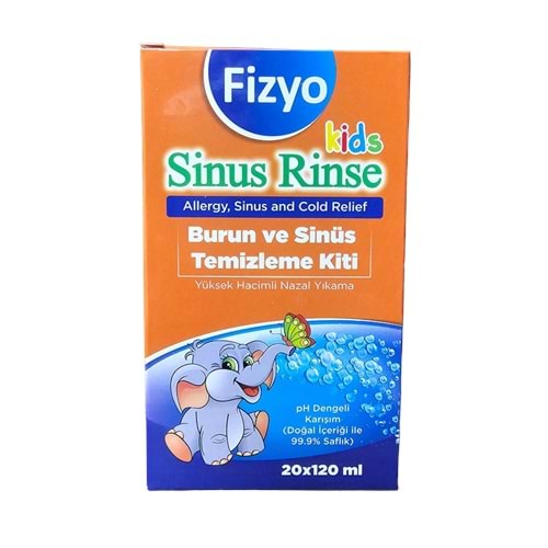 FİZYO SİNUS RİNSE KİDS (BURUN VE SİNÜS TEMİZLEME KİTİ)