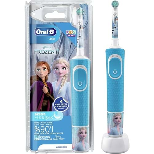 ORAL-B KİDS ŞARJLI DİŞ FIRÇASI (DİSNEP FROZEN)