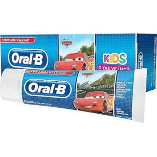 ORAL-B KİDS DİŞ MACUNU 75 ML (DİSNEP CARS)