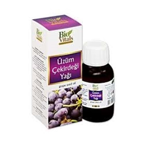 BİO VİTALS ÜZÜM ÇEKİRDEĞİ YAĞI 50 ML