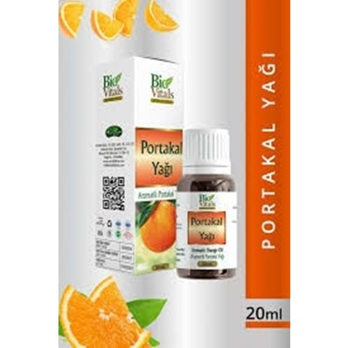 BİO VİTALS PORTAKAL YAĞI 20 ML