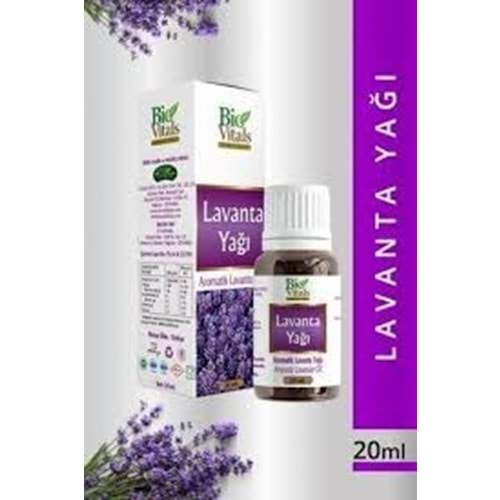 BİO VİTALS LAVANTA YAĞI 20 ML