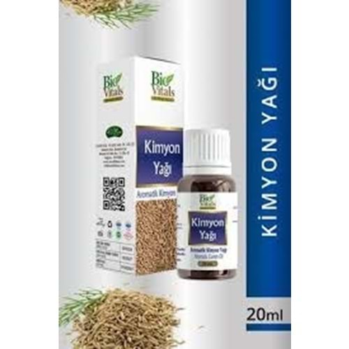 BİO VİTALS KİMYON YAĞI 20 ML