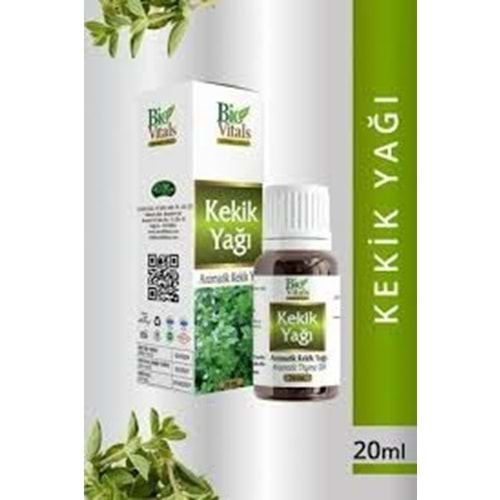 BİO VİTALS KEKİK YAĞI 20 ML