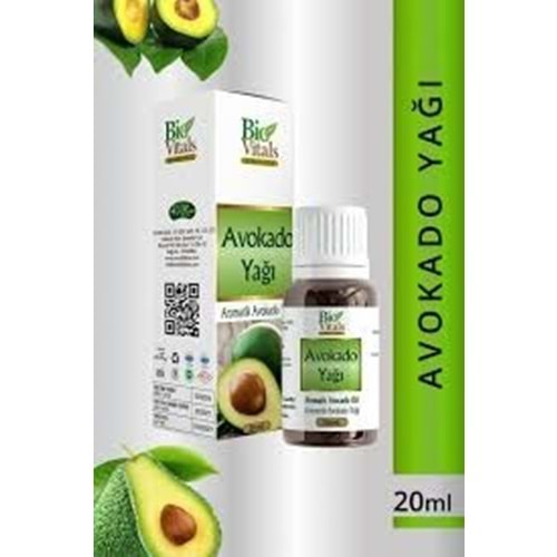 BİO VİTALS AVOKADO YAĞI 20 ML