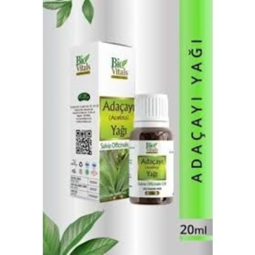 BİO VİTALS ADAÇAYI YAĞI 20 ML