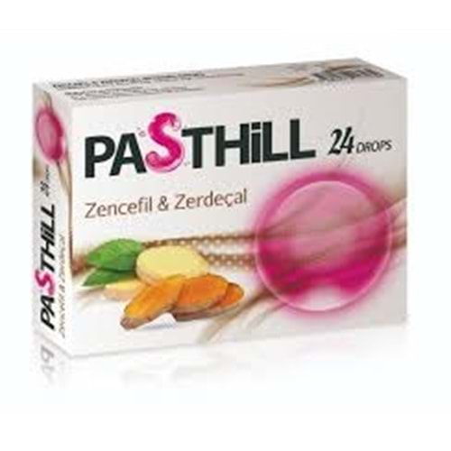 PASTHİLL 24 DROPS ( ZENCEFİL & ZERDEÇAL )