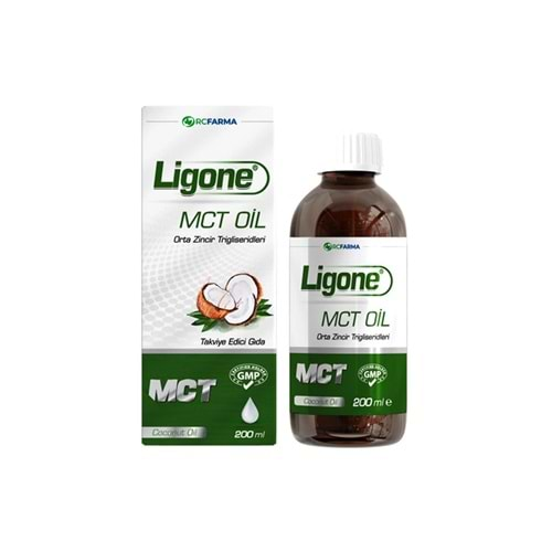 LİGONE MCT OİL ŞURUP (ORTA ZİNCİR TRİGLİSERİDLERİ) 200 ML