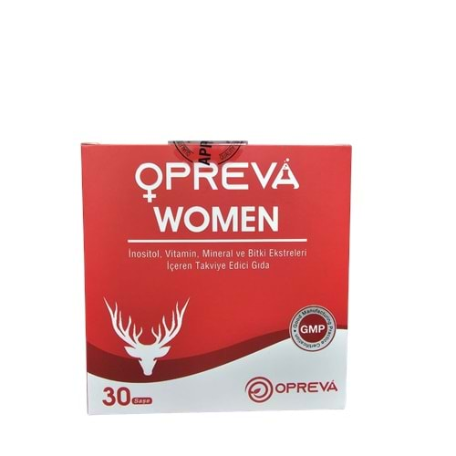 OPREVA WOMEN 30 SAŞE ( İNOSİTOL & BİTKİ EKSTRELERİ, VİT. VE MİNERAL )