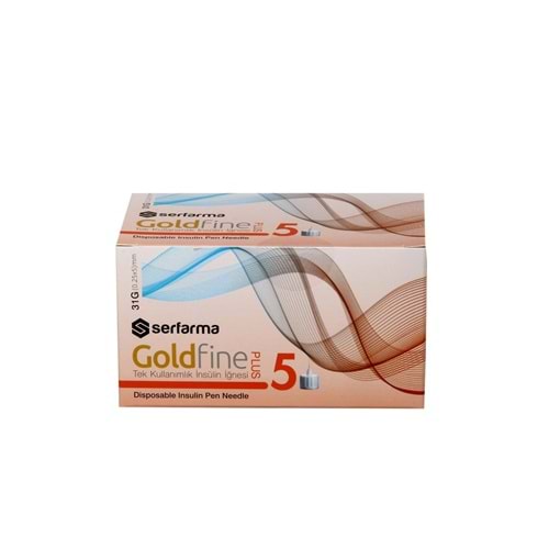 GOLDFİNE PLUS İNSÜLİN İĞNE UCU 5 MM