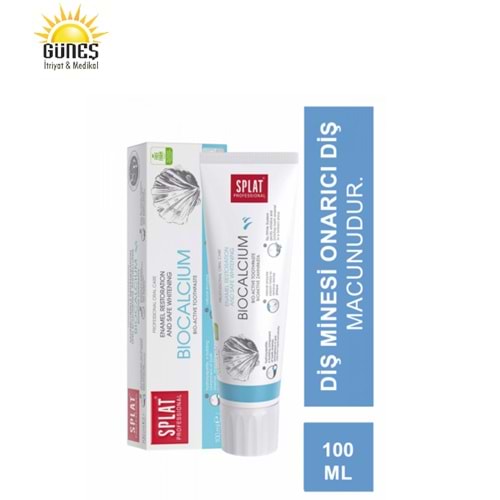SPLAT DİŞ MACUNU BIOCALCIUM 100 ML ( DİŞ MİNESİ ONARICI )