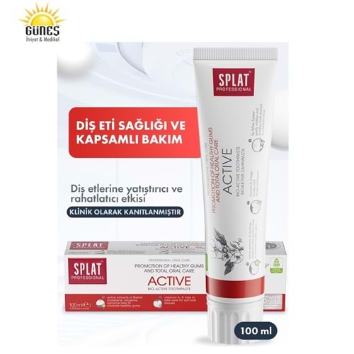 SPLAT DİŞ MACUNU ACTIVE 100 ML ( DİŞ ETİ BAKIMI )