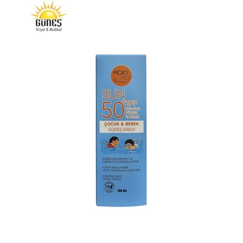 MOJOMOI ÇOCUK & BEBEK GÜNEŞ KREMİ SPF50+ 100 ML