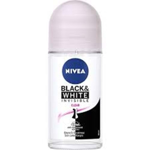 NİVEA BLACK WHITE ROLON (WOMEN /50 ML)