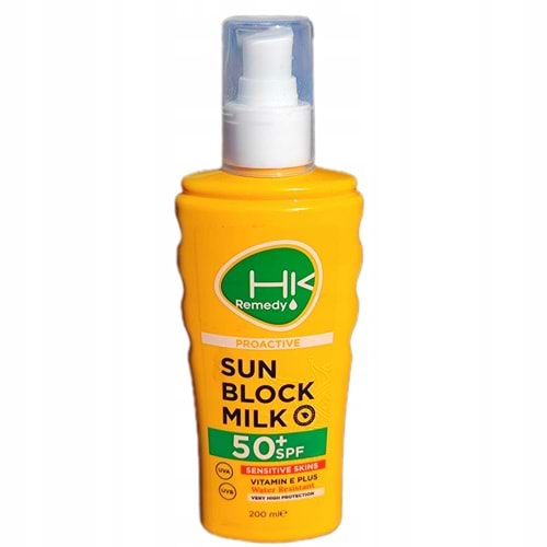HK GÜNEŞ KREMİ HASSAS CİLTLER 50+SPF 200 ML