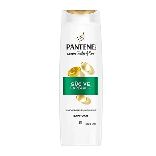 PANTENE ŞAMPUAN GÜÇ VE PARLAKLIK 400 ML