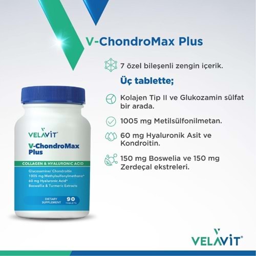 VELAVİT V-CHONDROMAX PLUS 90 TABLET