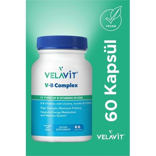 VELAVİT V-B COMPLEX 60 KAPSÜL