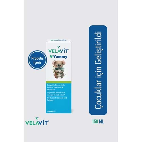 VELAVİT V-YUMMY ŞURUP 150 ML