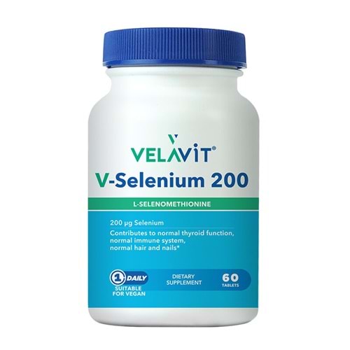 VELAVİT V-SELENİUM 200 MG 60 TABLET
