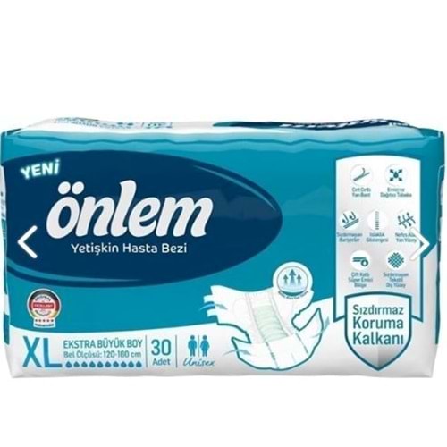 ÖNLEM HASTA BEZİ BEL BANTLI ( XL / 30 ADET )