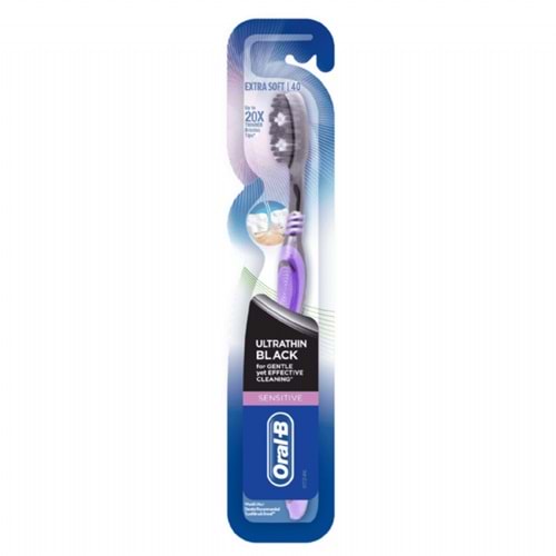 ORAL-B DİŞ FIRÇASI ULTRATHIN BLACK ( EKSTRA YMUŞAK )