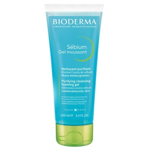 BİODERMA SEBİUM FOAMİNG GEL MOUSSANT ( KARMA VE YAĞLI CİLTLER / 100 ML )