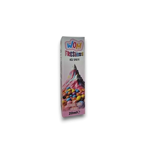 WOM FRESHISS AĞIZ SPREYİ ( BIGBABOL SAKIZ AROMALI / 20 ML )