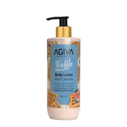 AGİVA VÜCUT LOSYONU 500 ML ( WAFFLE )