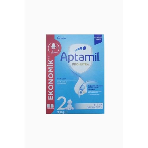 APTAMİL PRONUTRA MİLUPA DEVAM SÜTÜ-MAMA NO 2 (6-9 AY 900 GR)