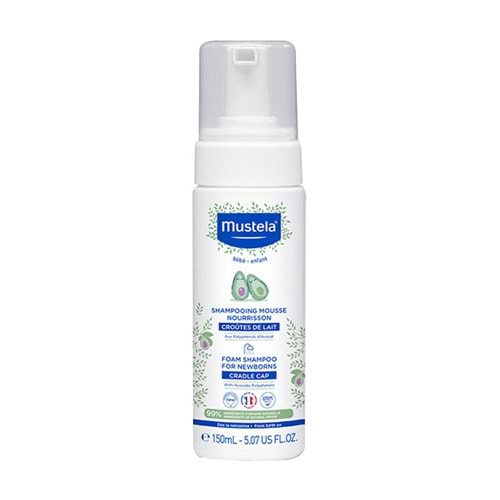 MUSTELA YENİDOĞAN KÖPÜK ŞAMPUAN 150 ML