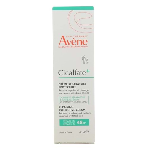 AVENE CİCALFATE + RESTORATIVE PROTECTIVE CREAM 40 ML