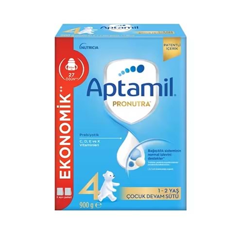 APTAMİL PRONUTRA MİLUPA DEVAM SÜTÜ-MAMA NO 4 (1-2 YAŞ 900 GR)