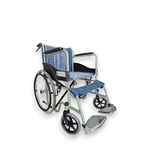 FREELY MANUEL KATLANABİLİR TEKERLEKLİ SANDELYE FRENLİ