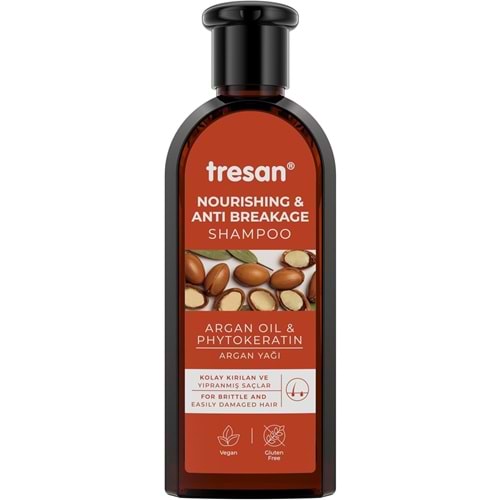 TRESAN PHYTOKERATİN ŞAMPUAN 300 ML ( YIPRANMIŞ SAÇLAR / ARGAN YAĞI )