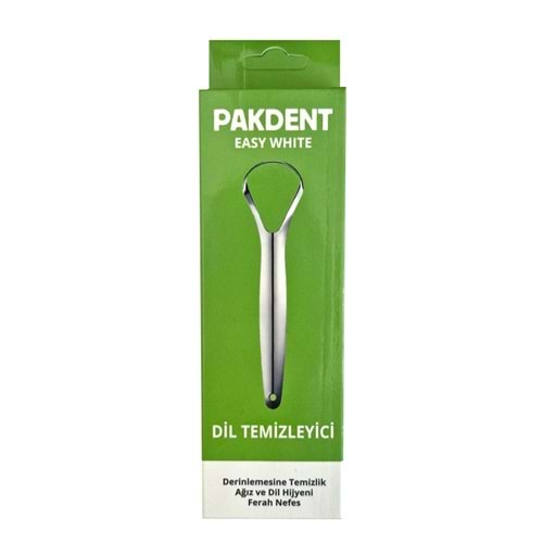PAKDENT METAL DİL TEMİZLEYİCİ ( U TİPİ )